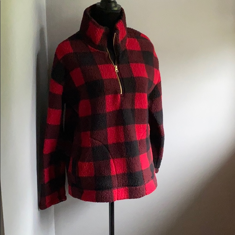 Buffalo Plaid Sherpa